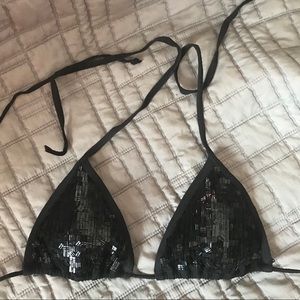 Victoria’s Secret Sequins Bikini Top